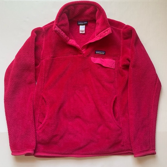 Patagonia Tops - Patagonia Women's Re-Tool Snap-T Pullover Pink Size Medium